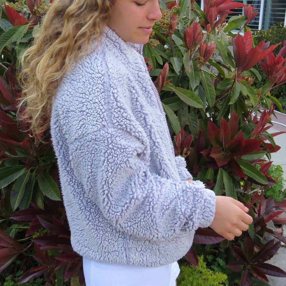 Lavendar Teddy Jacket!